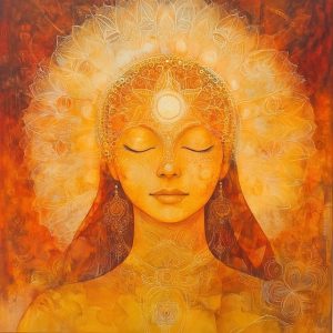 Woman third eye